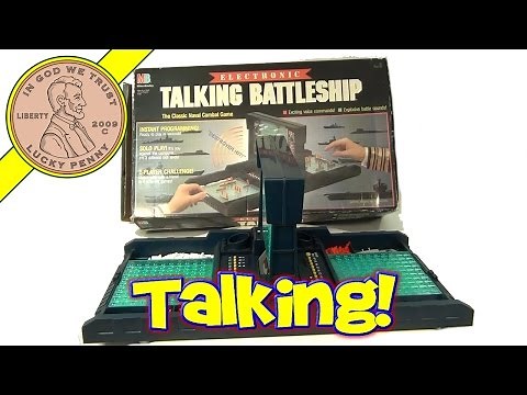 How To Play The Game Vintage 1989 Electronic Talking Battleship, by Milton Bradley Toys