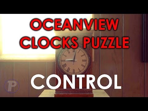Oceanview Motel Clocks Puzzle Solve - CONTROL (game) - A Matter of Time - Tips and Tricks