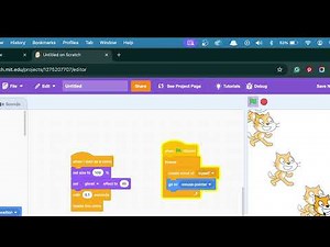 How to add a mouse trail in scratch.