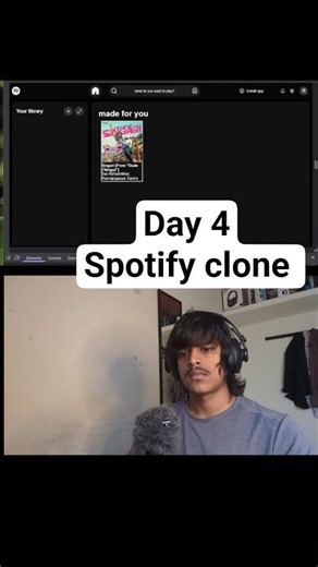 Day 4 of Building a Spotify Clone ‪@CodeWithHarry‬ Thank you man