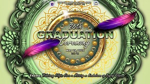 GRADUATION PROGRAM POWERPOINT - Ethnic Green Design - Etsy