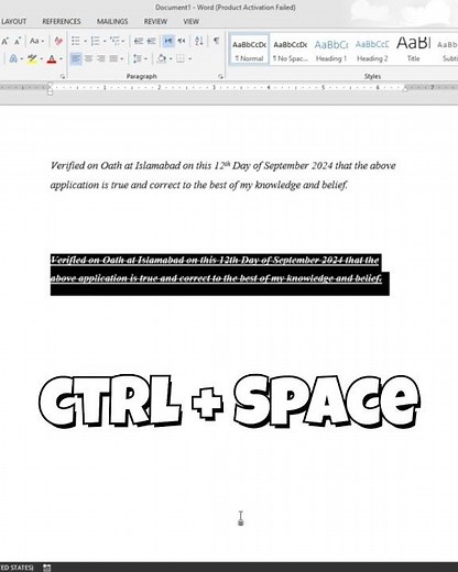 How to Clear Formatting in MS Word (1-Click Fix!)