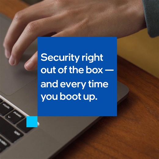 An #IntelCoreUltra processor-powered #AIPC provides #security right out of the box, with automatic #CyberDefense updates to help protect you from the latest ransomware, cryptojacking, and software supply chain attacks even before they happen.  https://intel.ly/3O0E0DI #IntelvPro #Intel #AI | Intel | Facebook
