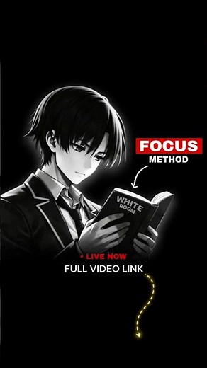 How To Focus On Study Like Ayanokoji Kiyotaka ( White Room ) - #psychology #study
