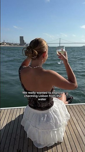 "Girls' Luxury Yacht Day in Lisbon | Private Boat Tour with Palmayachts!"