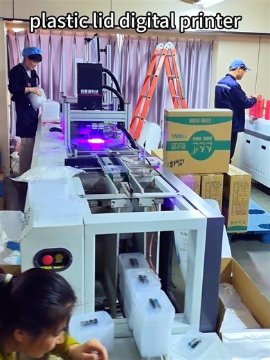 Plastic Lid Digital Printer for Custom Lunch Box Sets