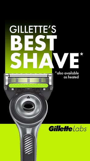 GilletteLabs with 50% longer lasting blades* *on avg vs Fusion5 | Gillette