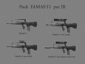 FAMAS F1  v0.9 addon - Operation Flashpoint
