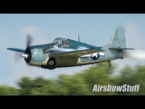 Grumman Wildcat Aerobatics - EAA AirVenture Oshkosh 2018