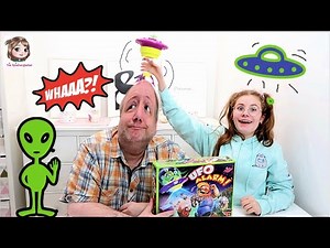 UFO ALARM 👽 Hannah und ihr Papa werden von Aliens entführt! 👽 Alien Alarm - Rette sich wer kann!