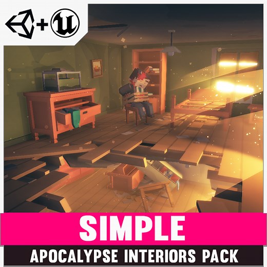 Simple Apocalypse Interiors | Find the Unity Asset in Store