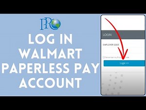 How to Login Walmart Paperless Pay Account 2024