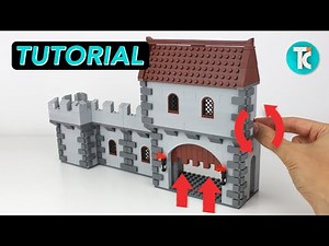 LEGO Castle Gate (Part 3 Tutorial)