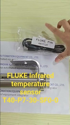 Fluke T40-P7-30-SF0-0 is an infrared temperature sensor / non-contact pyrometer #fluke #sensor
