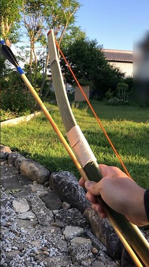 1時間で作れる竹弓 A very short bamboo bow made in 1 hour #shorts