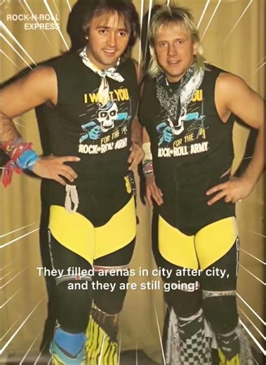 Rock & Roll Express is one of the most exciting tag teams in wrestling history #short #wrestler #wwe