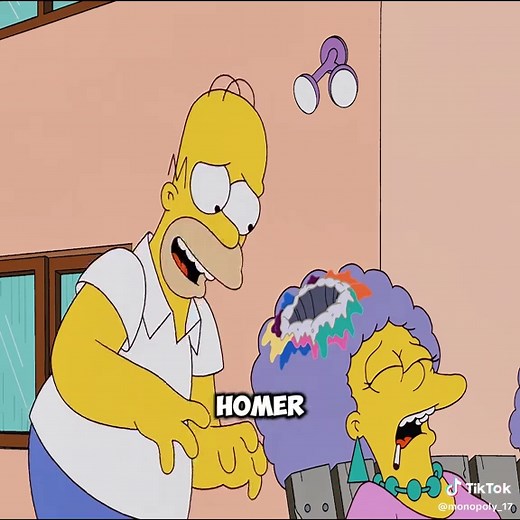 Homer's Unexpected Haircutting Journey in The Simpsons