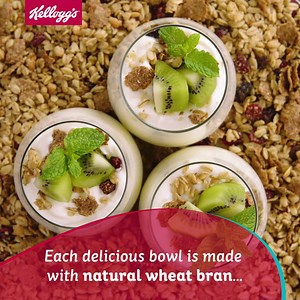 Feel lighter and experience all the benefits of digestive wellness with Kellogg’s All-Bran. All Bran Flakes has 36% of your daily fibre requirements.* Why not try All-Bran Hi-Fibre and tasty All-Bran Granola too? Making one small change, changes your everyday! *per 40g serving of Kellogg’s All-Bran Flakes | Kellogg's South Africa
