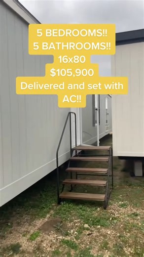 31K views · 436 reactions | #mobile #mobilehome #manufacturedhome #5bedrooms #modular #modularhomes #forsale #foryou #fyp #oilfield #oilfieldhousing #oilfieldlife #investor #investing #rental #rentalproperty #rentalhome #trailer #trailerhome #airbnb #vrbo #employeehousing #Tinyhome #Home #financing #finance #tiktok #ownerfinance #manufacturedhome #texas #westexas #westtexasoilfield #texasbuiltmobilehomes | mobilehomesby.georgia | Facebook