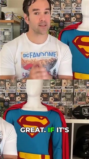 The Superman Costume Mistake Everyone Makes #Superman #CostumeFail