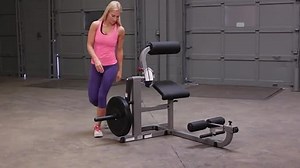 Body-Solid GCAB-360 2in1 Bauchtrainer & Rückentrainer | AB & Back Machine