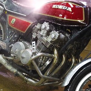 2.8K views · 42 reactions | TRASHED Honda CB750 Detailing Restoration | Scrub | Facebook