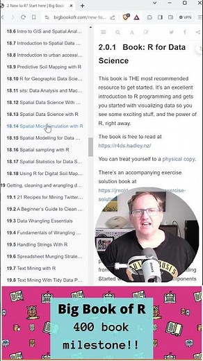 400 Free Books on R #datascience #r #shorts