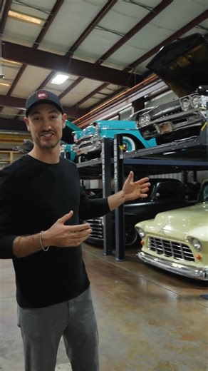 NASCAR Champion Joey Logano visited BendPak Garage and was amazed by the collection #ford #mustang #joeylogano | GT Mustang