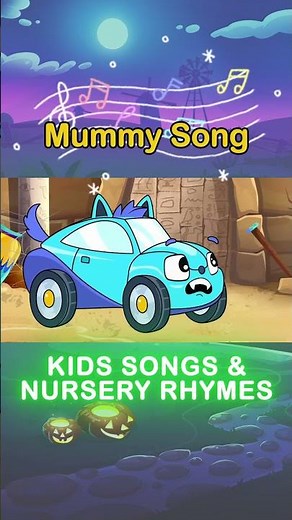 🧻 Scary Mummy Song for Kids! | Mummies Try to Catch Me 🚨 Funny Kids Songs part-2