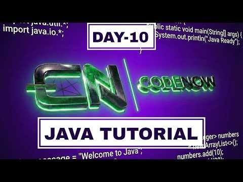 Topic :- Recursion, Backtracking, and DP | JAVA Tutorial | DAY-10 | CODENOW ACADEMY |