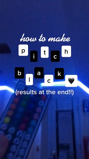 Black LED Light Tutorial: Create Stunning Effects