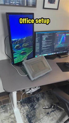 New Setup is amazing #gamingsetup #PCsetup #office #trading #dockingstation
