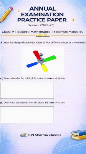 #class5thmaths #samplepaper ‪@SNSharmaclasses‬