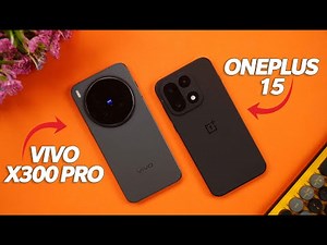 Vivo X300 Pro vs OnePlus 15 Speedtest Comparison | AnTuTu | Geekbench