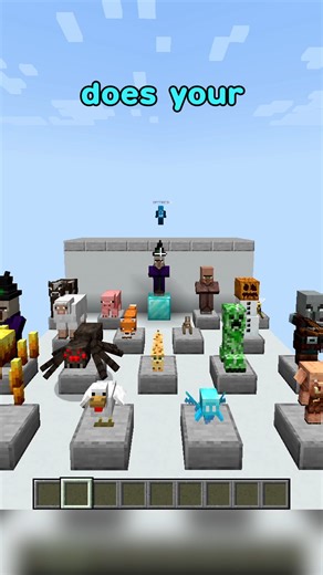 @realcheappickle on Instagram: "what a cheater #Minecraft #minecraftmemes #minecraftminigames #gaming #guessthemob"