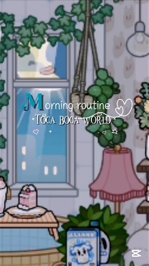 morning routine✨( Toca Boca) #tocaboca #shorts