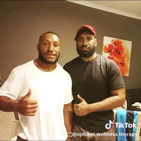 Flash back 2023 Chirotreatment Session with Hela Wigmen players.