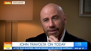 73K views · 613 reactions | We sat down with the one and only John Travolta to talk about everything from Aussie bushfires to Grease! ⭐ #9Today | TODAY | Facebook