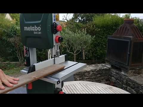 Scie à ruban Bas 261 précision 400W 619008000 de METABO - Présentation client du produit