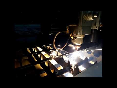 Laser cutting Titanium - Kern FiberCELL