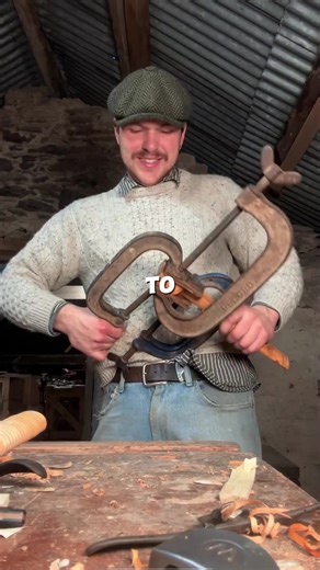 Crafting a Unique Yew Axe Handle for Woodworking