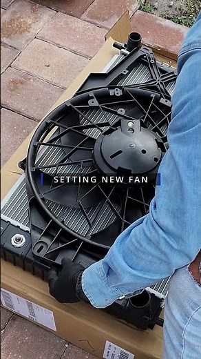 Swapping Radiator Fans the EASY Way! (Old to New Radiator Fan)