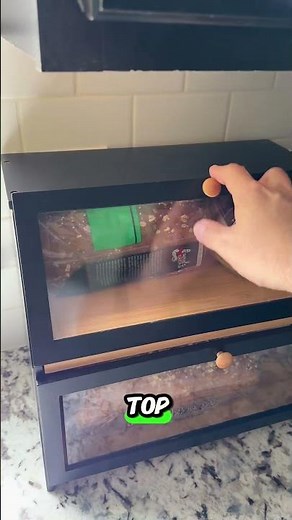 Double Layer Large Bread Box for Kitchen Counter