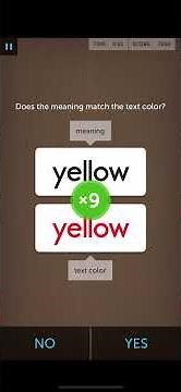 Lumosity Games 20: Color Match for Flexibility Brain Training #lumositygame