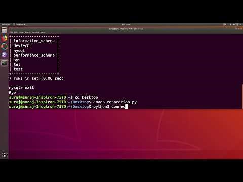 Python PyMySQL Tutorial 1 : Connect Python Application to MySQL Database