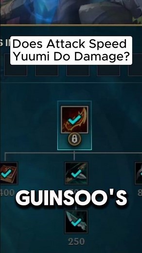 Attack Speed Yuumi Jungle Vs Support Build (which wins?) #leagueoflegends #shorts