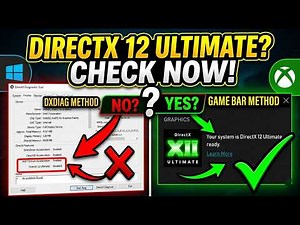 How to Find Out Your DirectX 12 Ultimate Support Instantly?