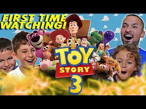 TOY STORY 3 (2010) MOVIE REACTION! Woody Buzz Lightyear | Disney Tom Hanks You've Got A Friend In Me