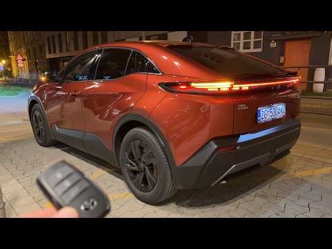 New TOYOTA C-HR+ 2026 (EUROPE) at night - LED lights, AMBIENT lighting & indicators