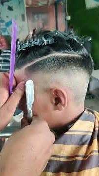 Kids🧒 High Fade with Forward Comb Over Super Trendy Haircut